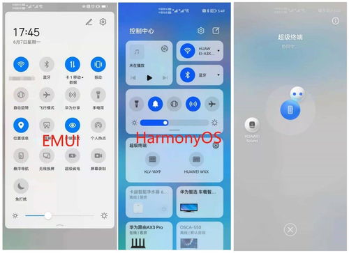 harmonyos系统与安卓区别,差异解析与未来展望